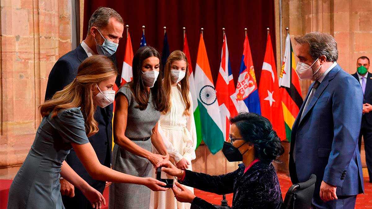 Il y a 5 ans en Aragon : la nageuse Teresa Perales recevait le prix Princesse des Asturies