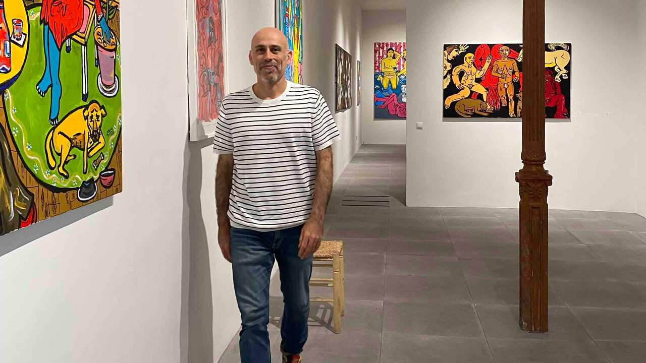 L’artiste de Saragosse qui expose ses œuvres à Madrid et que vous pouvez visiter : « L’objectif est de franchir les frontières »