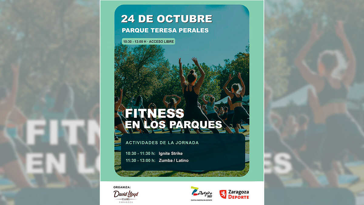 Le parc Teresa Perales se transforme samedi en salle de sport gratuite : plus de deux heures de fitness et de zumba