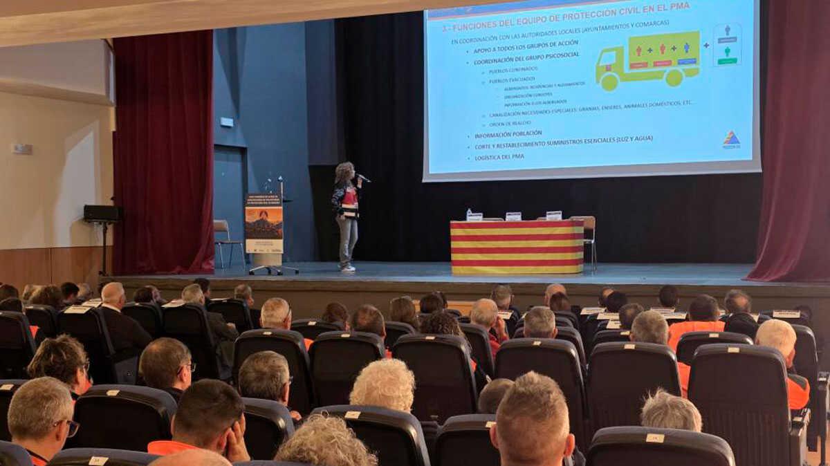 La Protection civile rend hommage à Teruel à ses 867 volontaires après un été marqué par les incendies