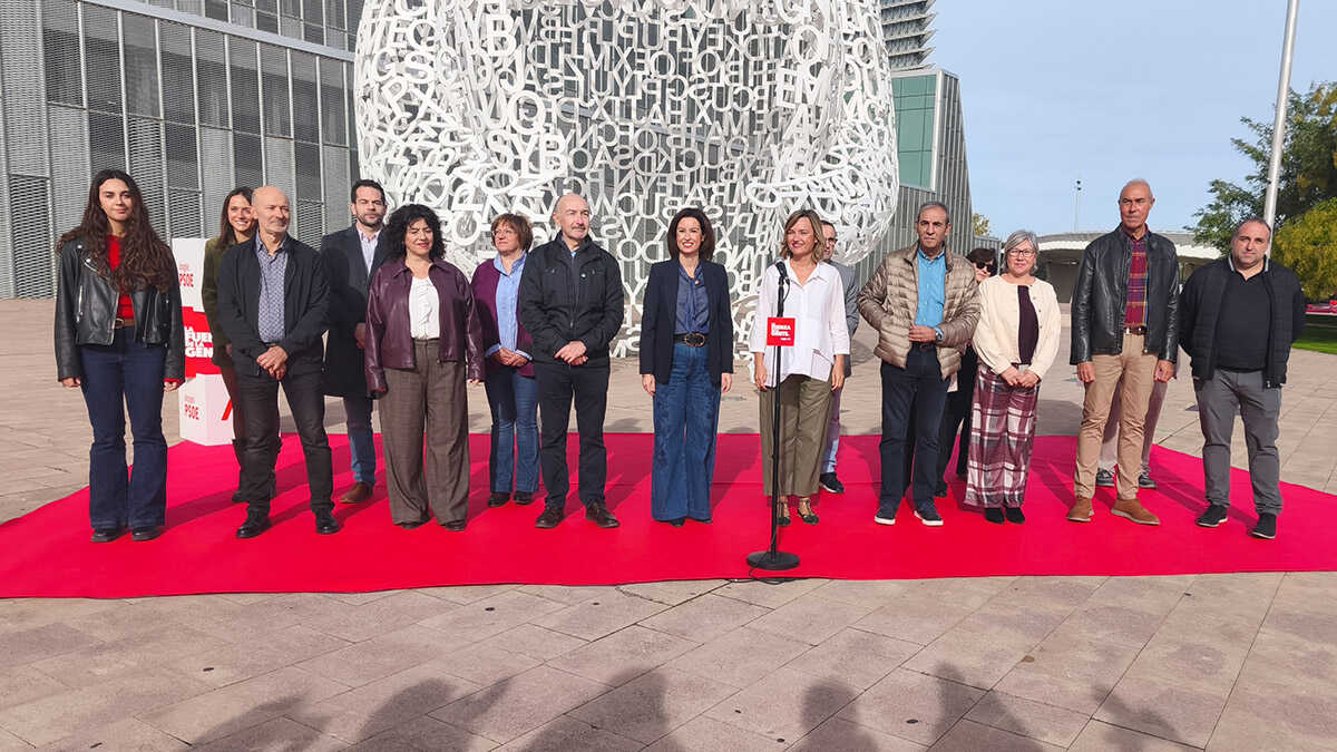 Le PSOE met en avant sa candidature à Saragosse et défend les apports de Sánchez à l’Aragon : « Comment Feijóo pourrait-il gouverner s’il ne supporte même pas une interview ? »