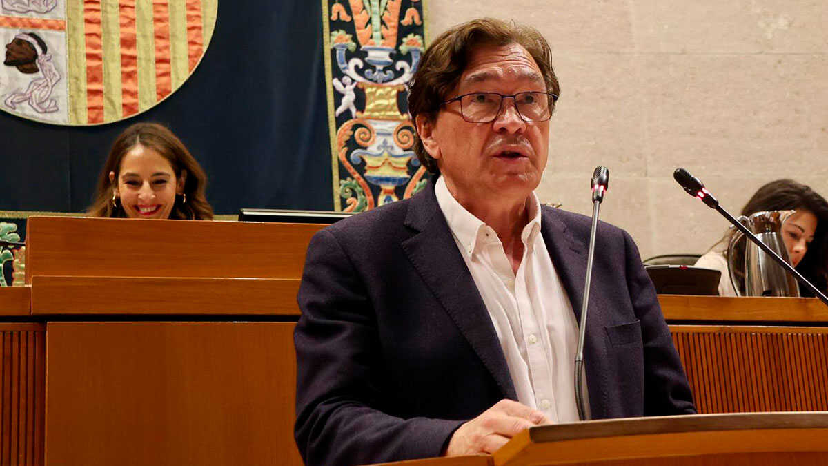 Tomás Guitarte en tête de la liste de Teruel Existe pour le 29N au Congrès des députés