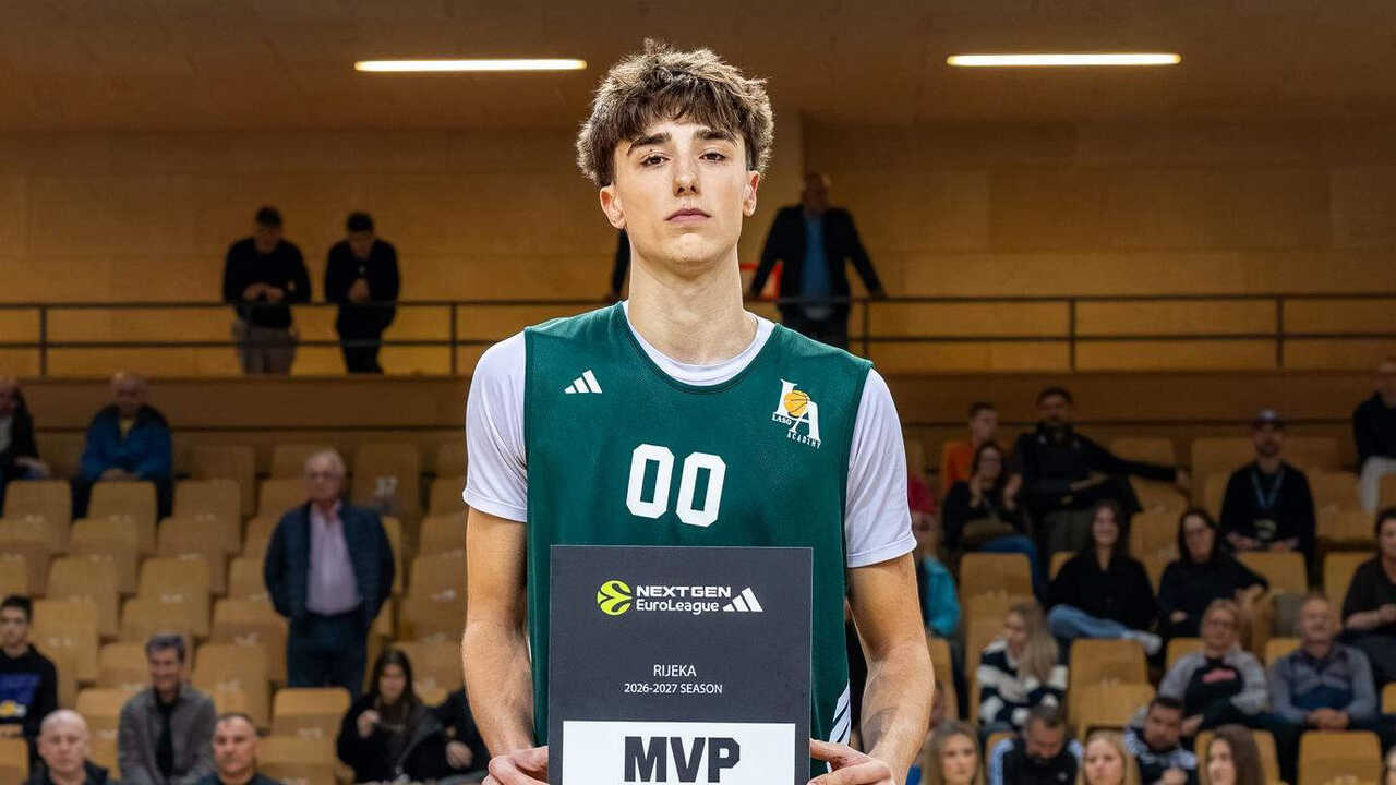Matija Lukic, la pépite de Casademont Zaragoza qui continue de conquérir l’Europe avec le MVP de l’Adidas Next Generation