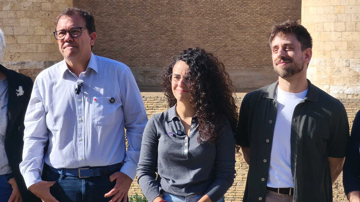 CHA-Frente Amplio présente ses candidats à Saragosse pour porter « une voix aragonaise à Madrid »