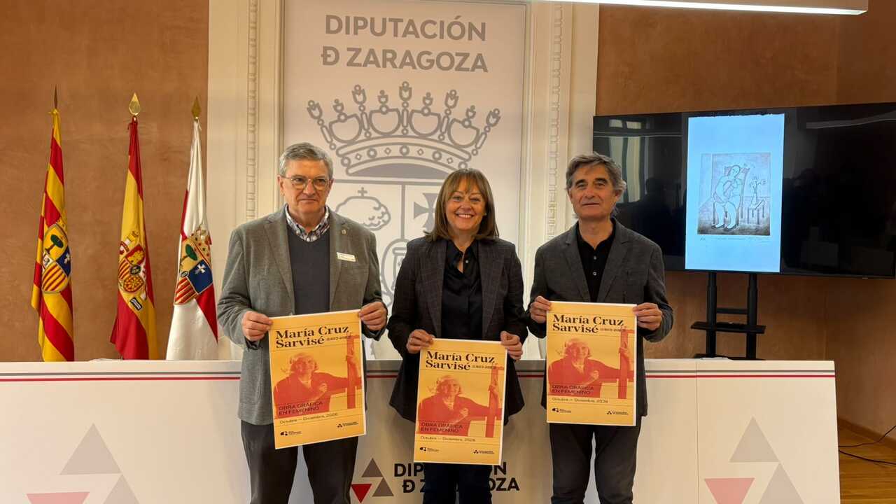 Fuendetodos réunit 82 gravures de María Cruz Sarvisé, référence de la peinture haut-aragonaise