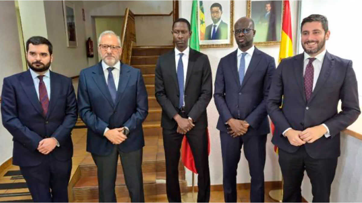 Nolasco évoque la gestion des mineurs avec l’ambassadeur du Sénégal en Espagne