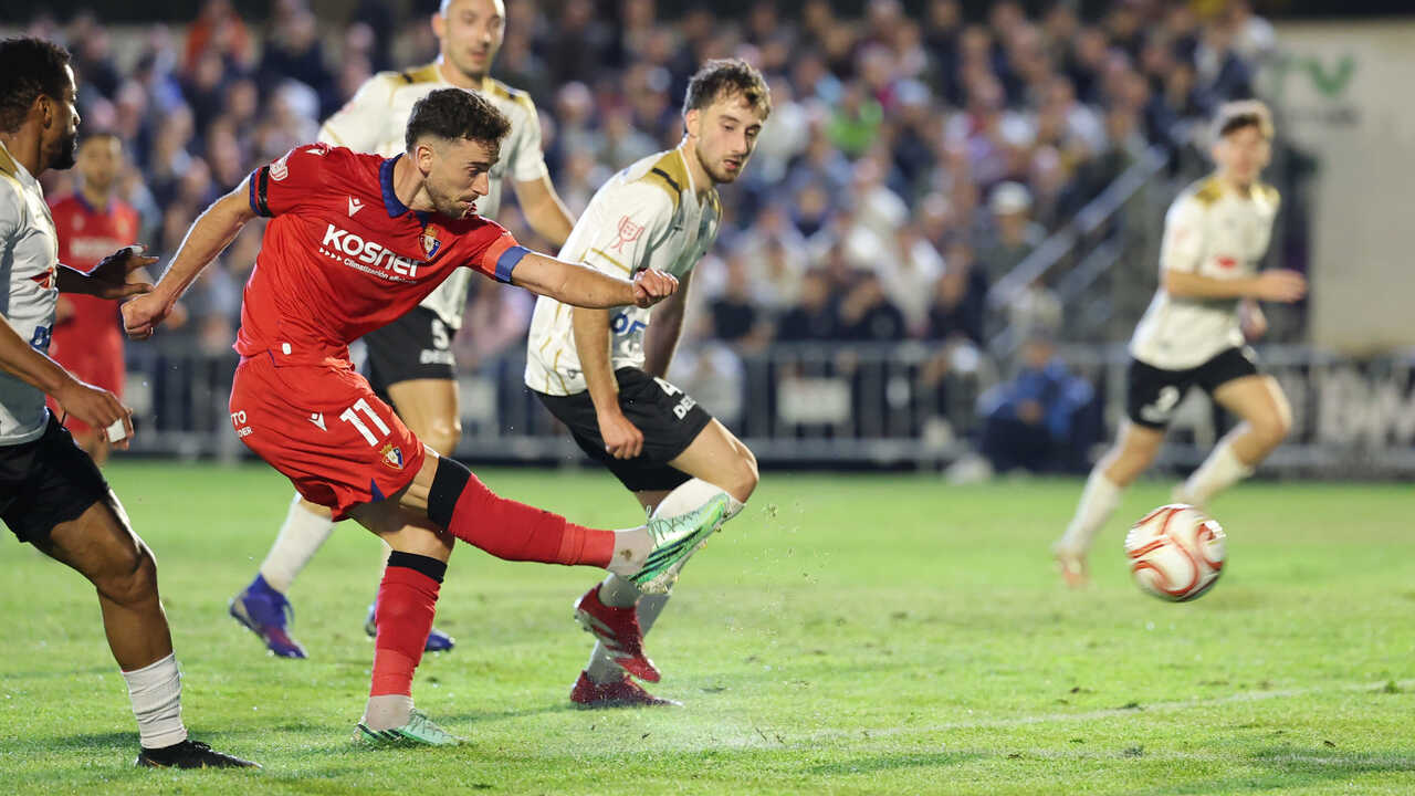 Le rêve de Coupe de l’Atlético Calatayud s’effondre face à la supériorité d’Osasuna