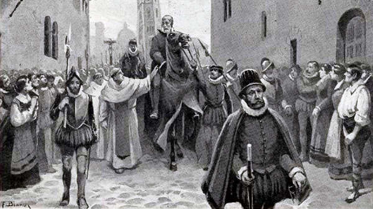 L’homme pendu deux fois à Saragosse : l’histoire noire de la potence du Marché central